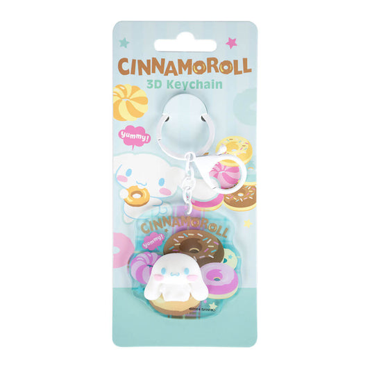 Hello Kitty & Friends - Cinnamoroll Character Keyring | Accessories | Kawaii