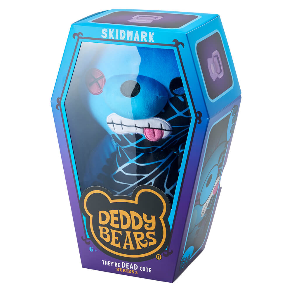 Deddy Bears Series 3 - Skidmark | Large Coffin | Soft Toy | Kawaii