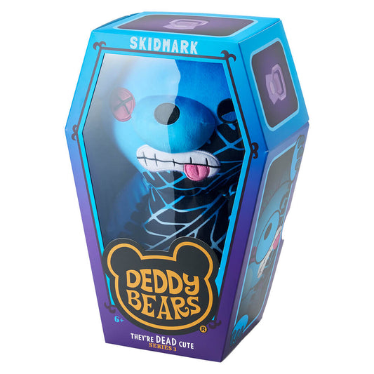 Deddy Bears Series 3 - Skidmark | Large Coffin | Soft Toy | Kawaii