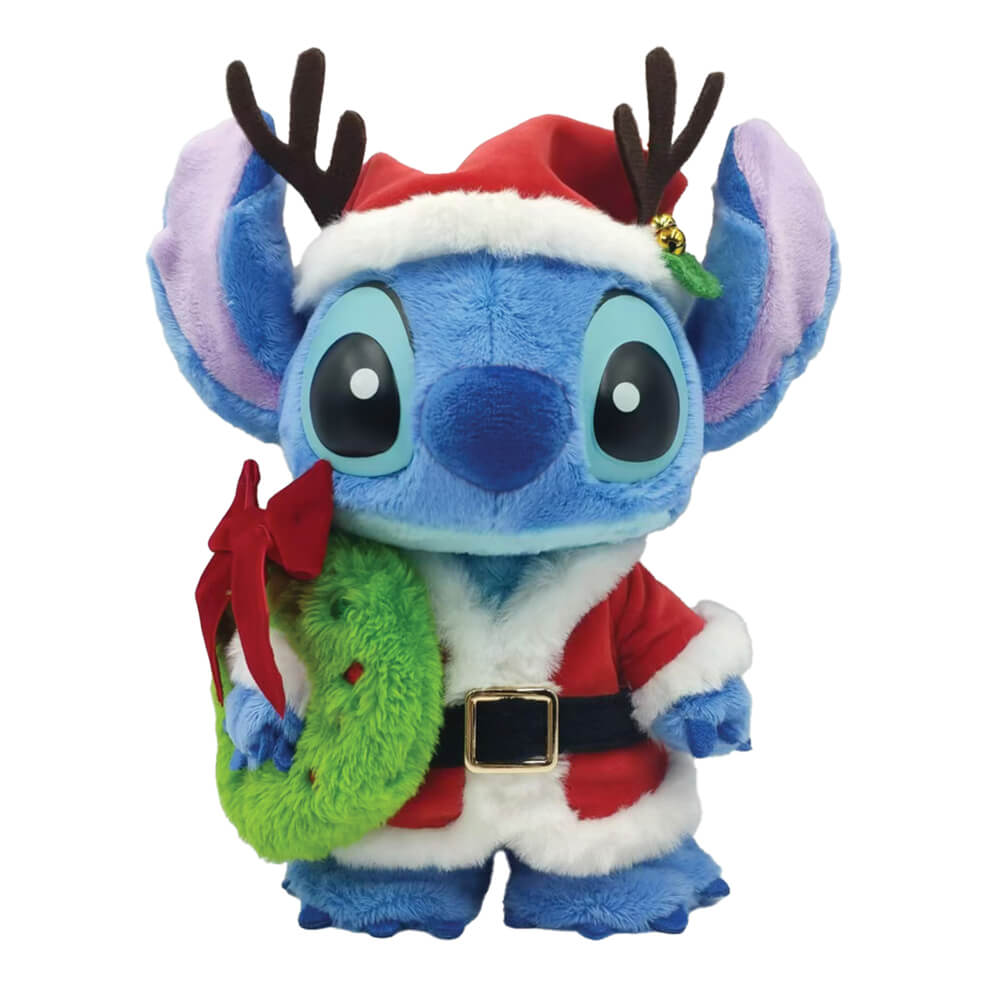 Disney Stitch Furry Santa | Christmas | Figurine | Kawaii