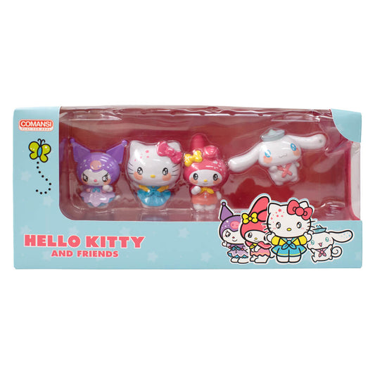 Hello Kitty & Friends - Gift Box Set 4 Figurines | Kawaii