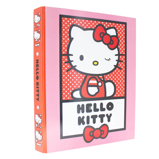 Hello Kitty & Friends - Hello Kitty Ring Binder | Hearts & Bows | Kawaii