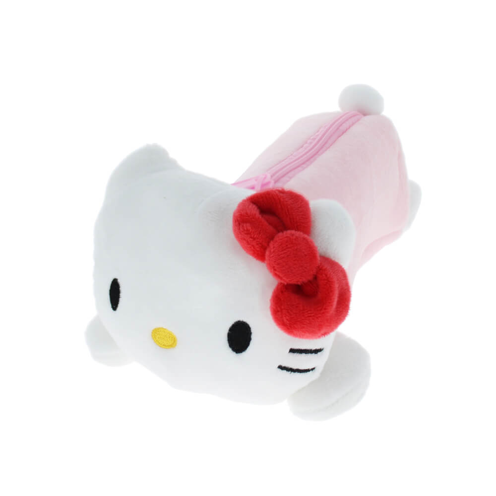 Hello Kitty & Friends - Hello Kitty Plush Pencil Case | Pretty In Pink | Kawaii