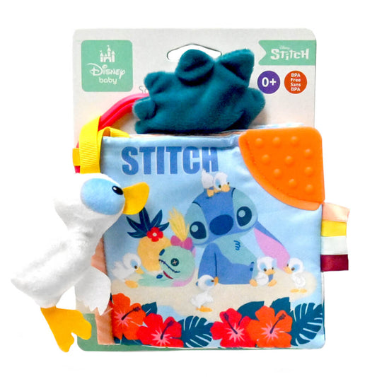 Disney Stitch - Activity Soft Book | Soft Toy | Kawaii