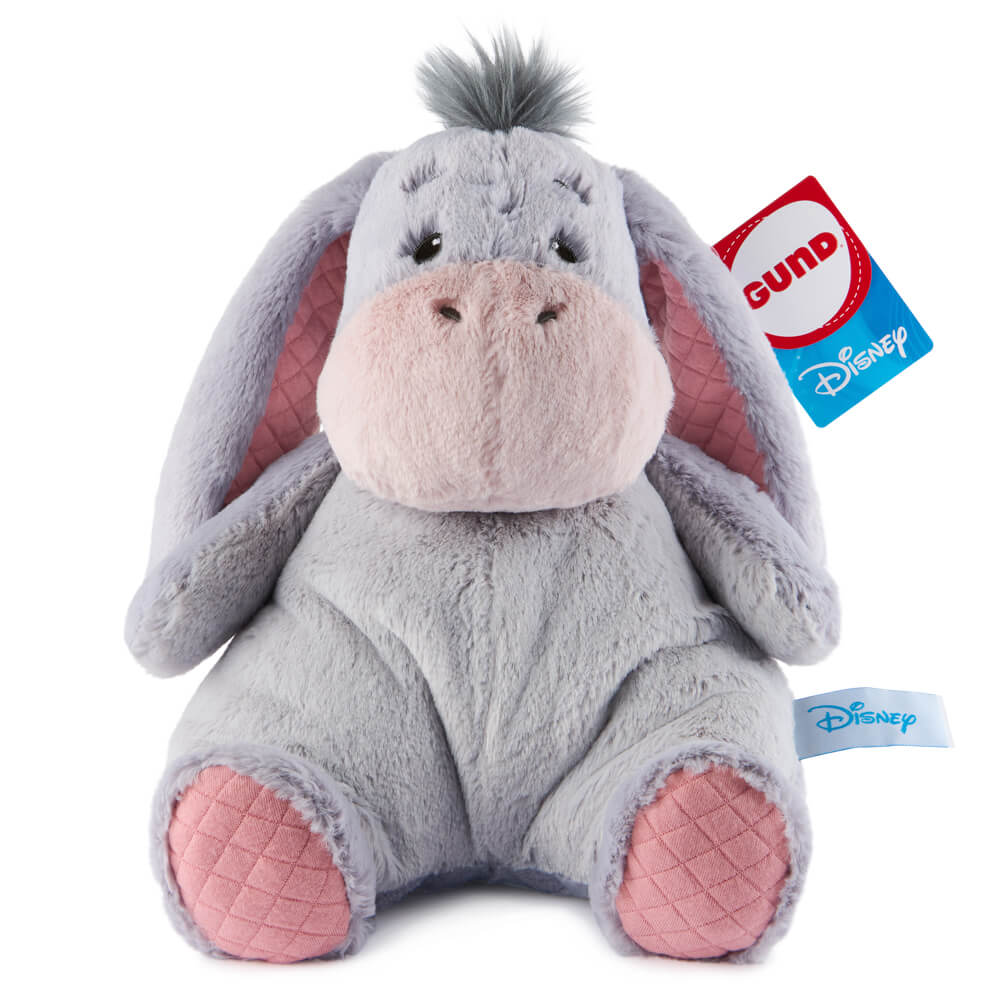 Disney x GUND - Eeyore Plush | Oh So Snuggly | Soft Toy | Kawaii