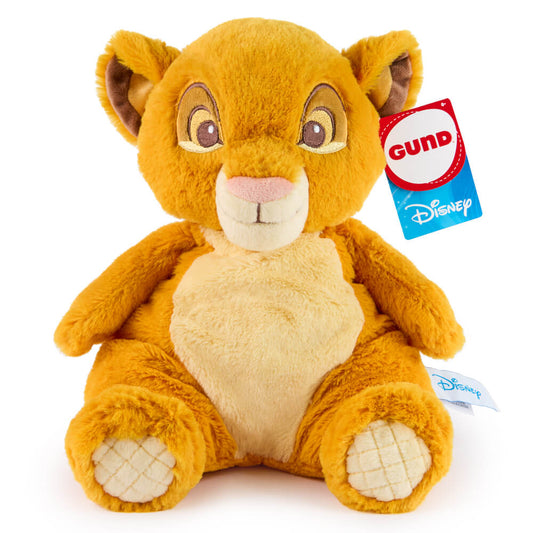 Disney x GUND - Simba Plush | Oh So Snuggly | Soft Toy | Kawaii