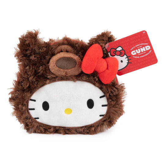 Hello Kitty & Friends - Hello Kitty x GUND Philbin Bear Purse | Soft Toy | Kawaii