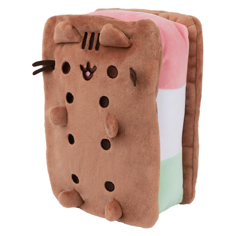 Pusheen Neapolitan Ice Cream Sandwich Plush | Soft Toy | Kawaii