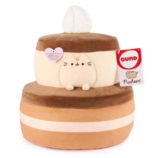 Pusheen Chocolate Cake Squisheen Plush | Soft Toy | Kawaii