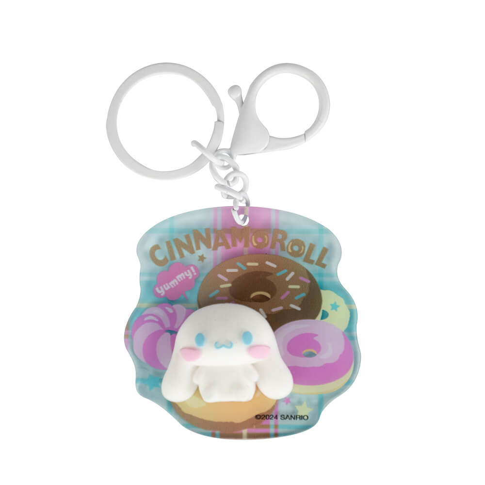 Hello Kitty & Friends - Cinnamoroll Character Keyring | Accessories | Kawaii