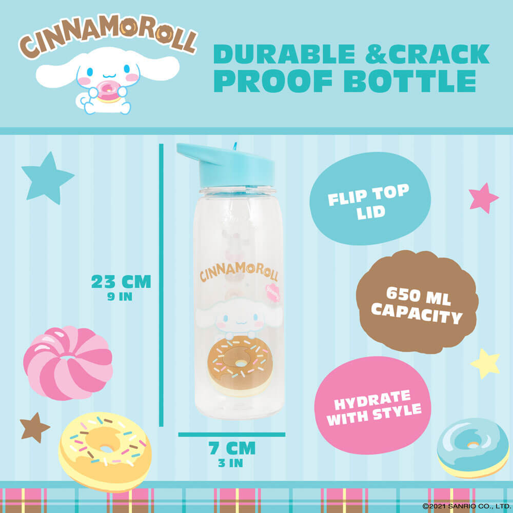 Hello Kitty & Friends - Cinnamoroll Bottle - Flip Top | Drinkware| Kawaii