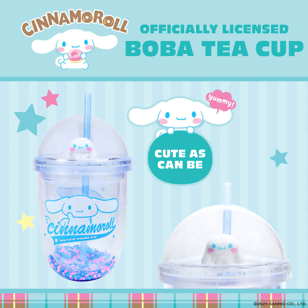 Hello Kitty & Friends - Cinnamoroll Boba Cup | Drinkware| Kawaii