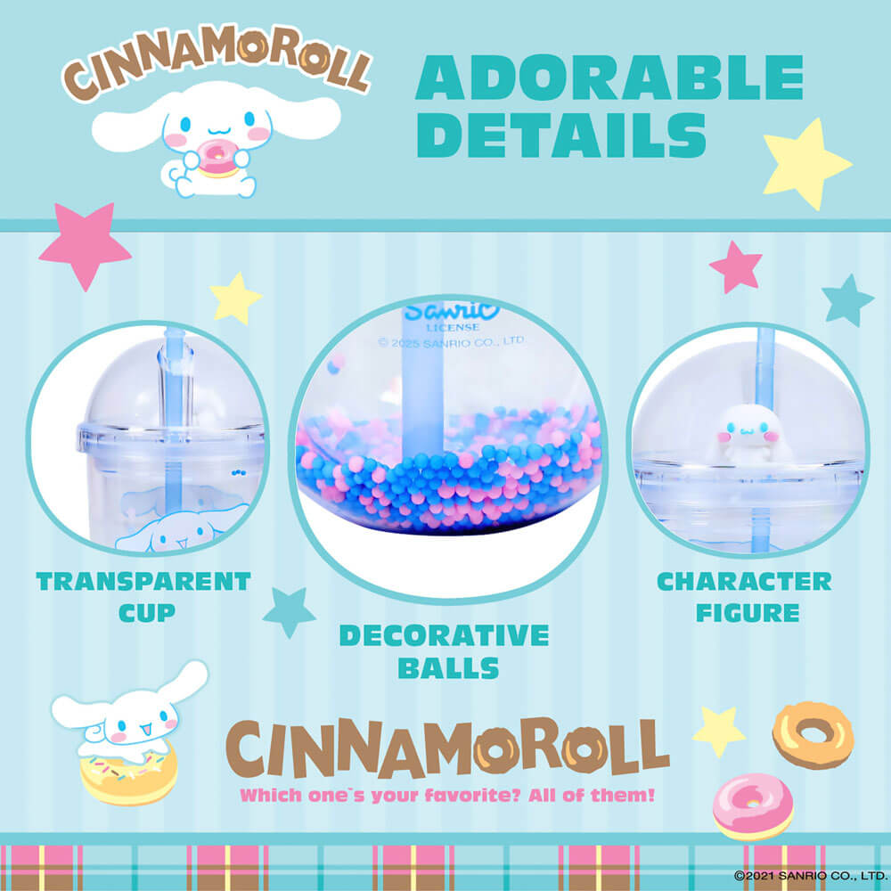 Hello Kitty & Friends - Cinnamoroll Boba Cup | Drinkware| Kawaii