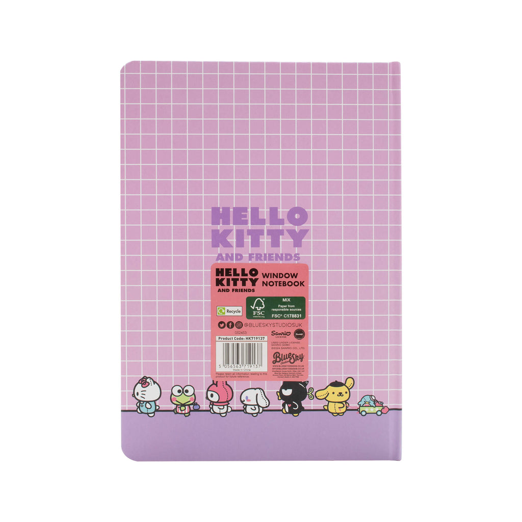 Hello Kitty & Friends - Hello Kitty Notebook - A5 Window | Stationery | Kawaii