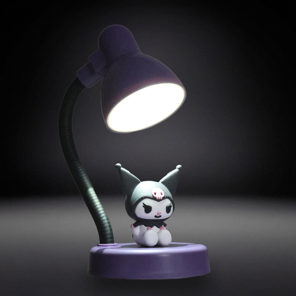 Hello Kitty & Friends - Kuromi Mini Lamp - USB C | Home Décor| Kawaii