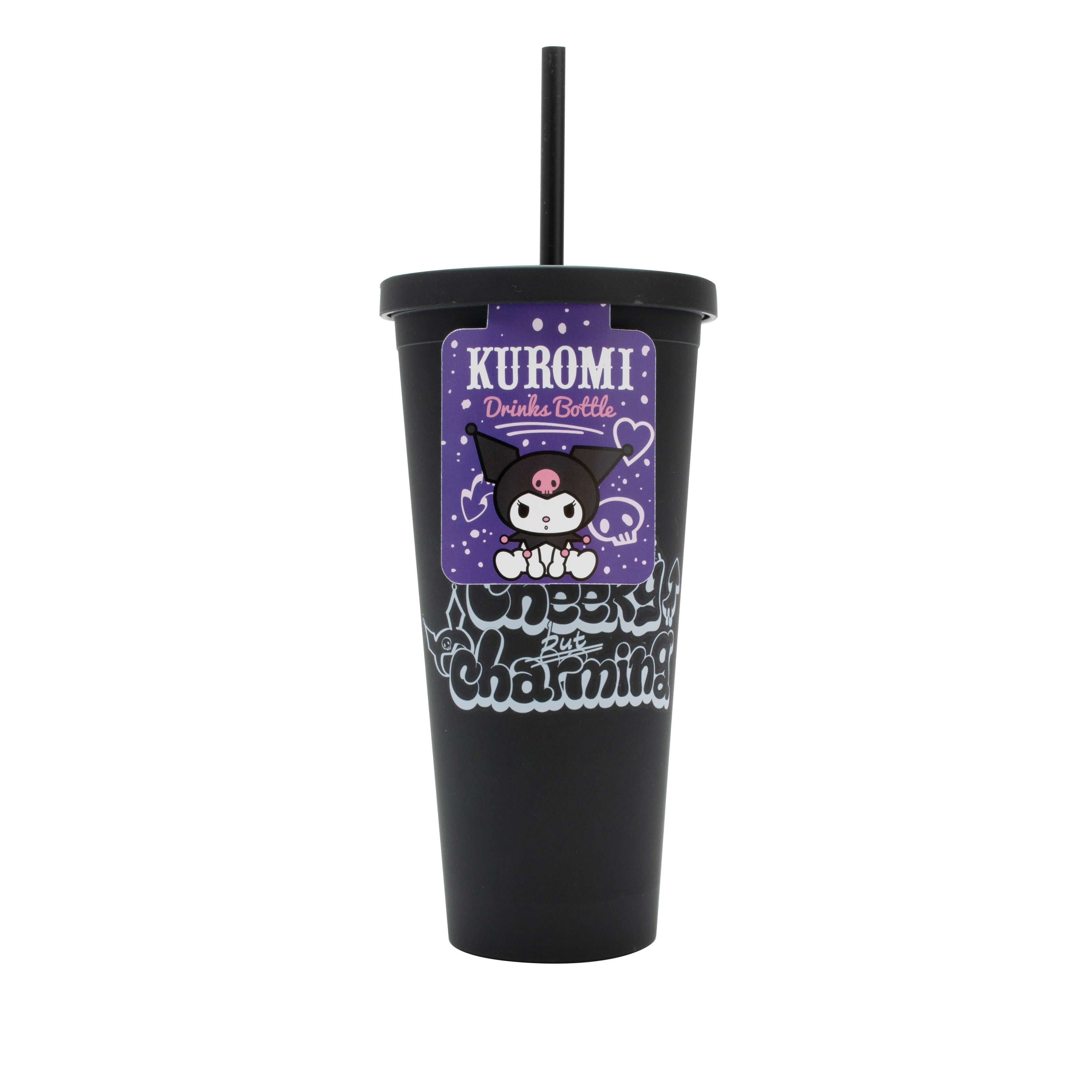 Hello Kitty & Friends - Kuromi Cup - Straw | Drinkware| Kawaii