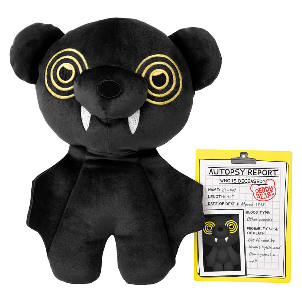 Deddy Bears Series 2 - Zombat | Plush in Bag | Soft Toy | Kawaii