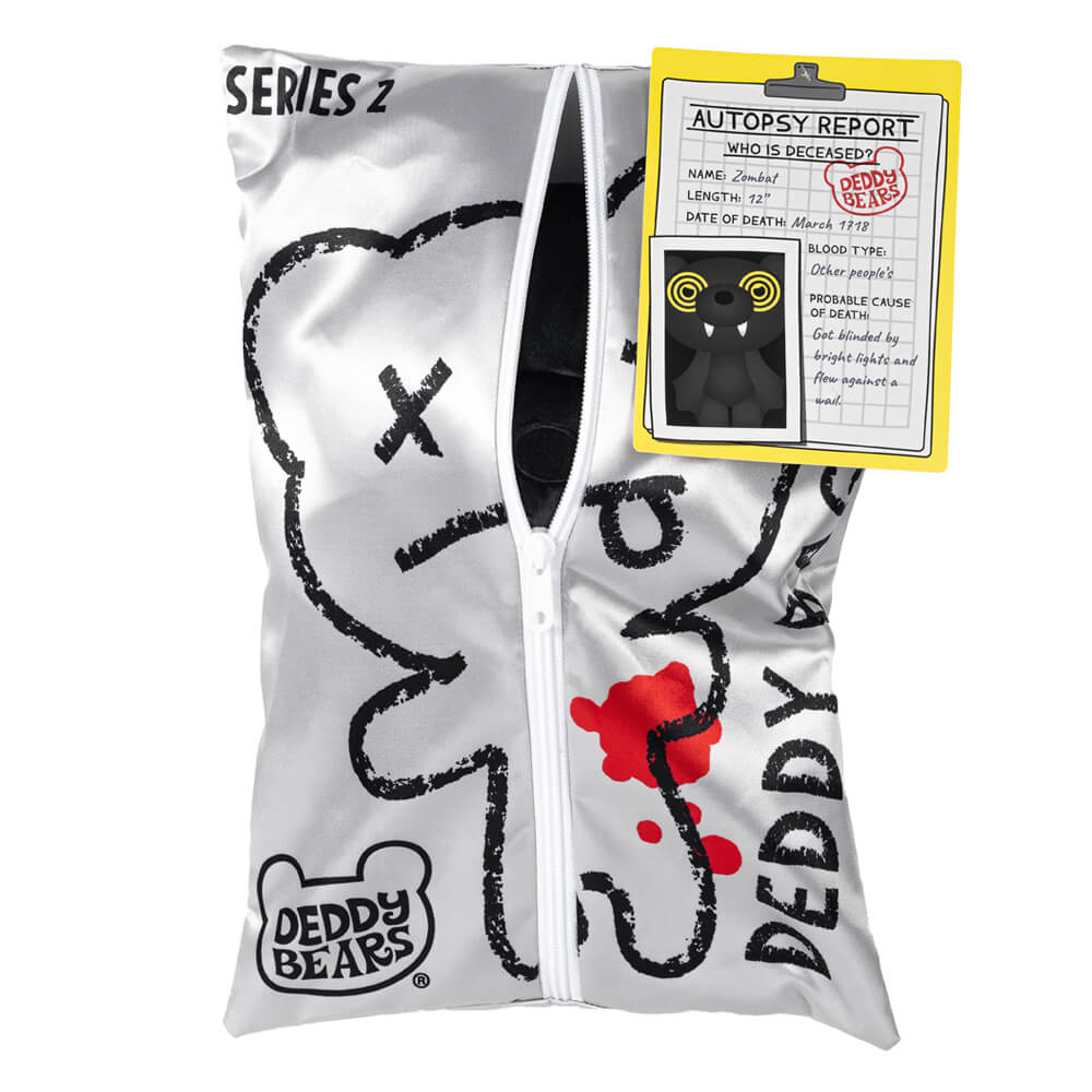Deddy Bears Series 2 - Zombat | Plush in Bag | Soft Toy | Kawaii