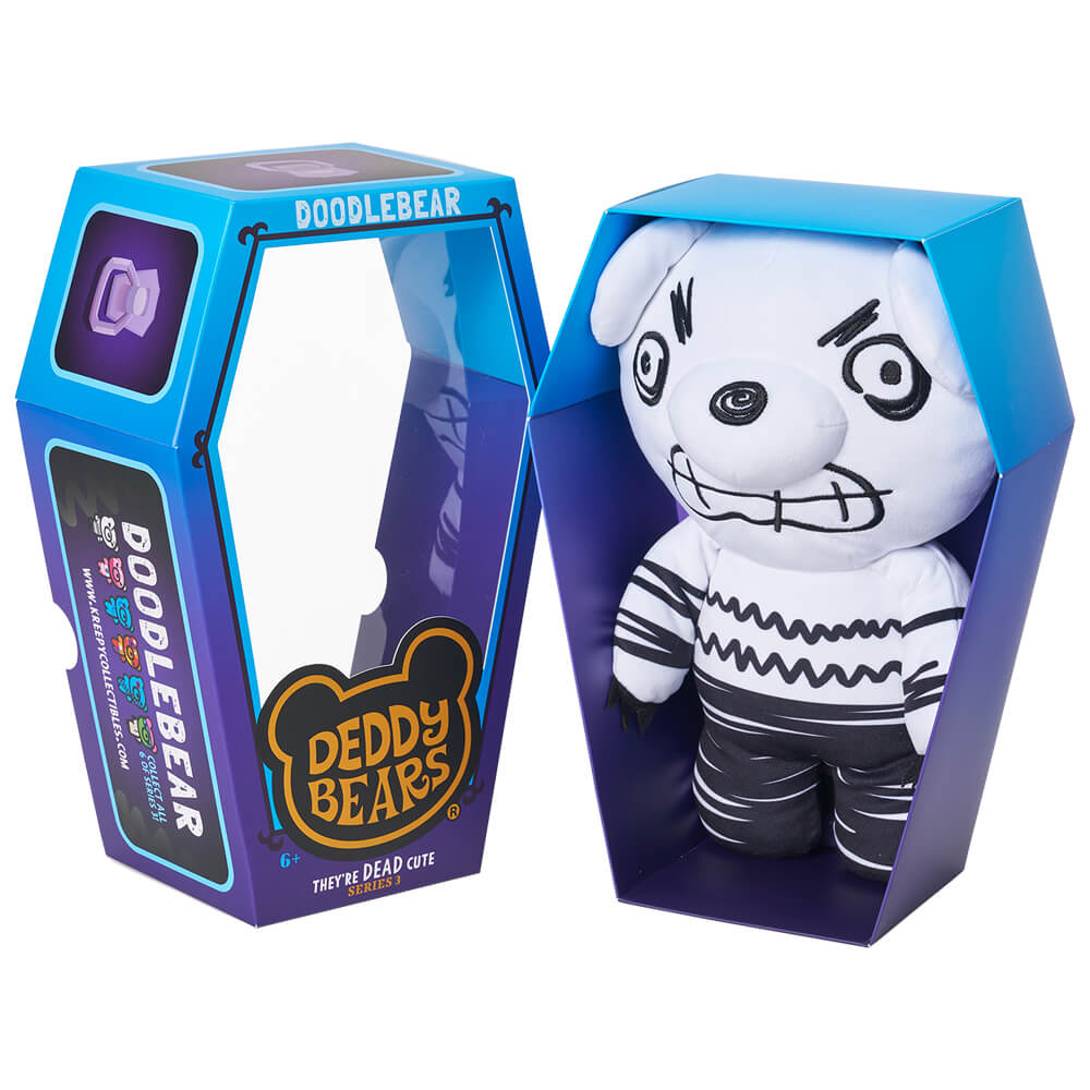 Deddy Bears Series 3 - Doodlebear | Large Coffin | Soft Toy | Kawaii