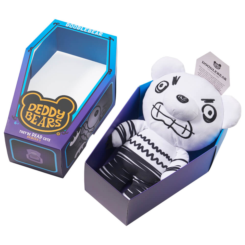 Deddy Bears Series 3 - Doodlebear | Large Coffin | Soft Toy | Kawaii