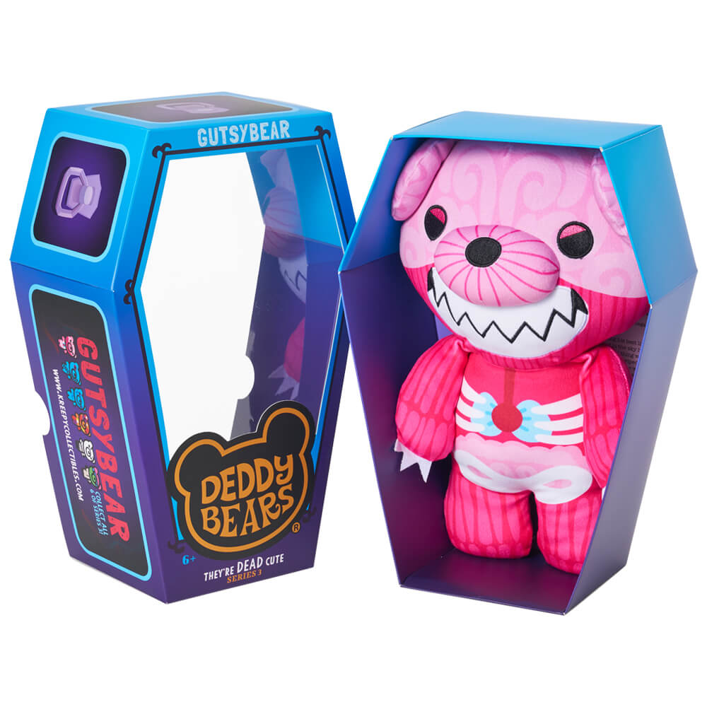 Deddy Bears Series 3 - Gutsybear | Large Coffin | Soft Toy | Kawaii