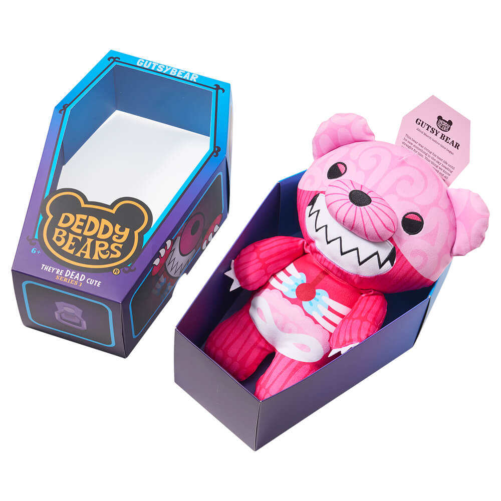 Deddy Bears Series 3 - Gutsybear | Large Coffin | Soft Toy | Kawaii