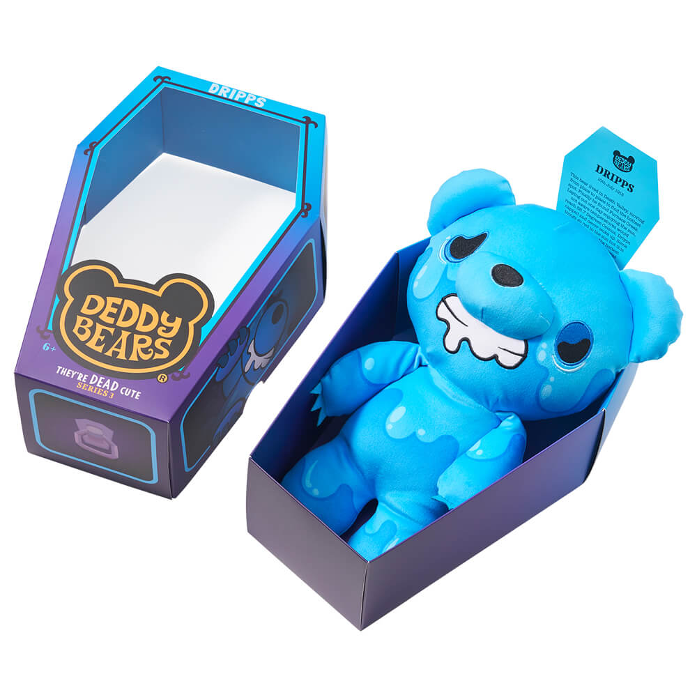 Deddy Bears Series 3 - Dripps | Large Coffin | Soft Toy | Kawaii