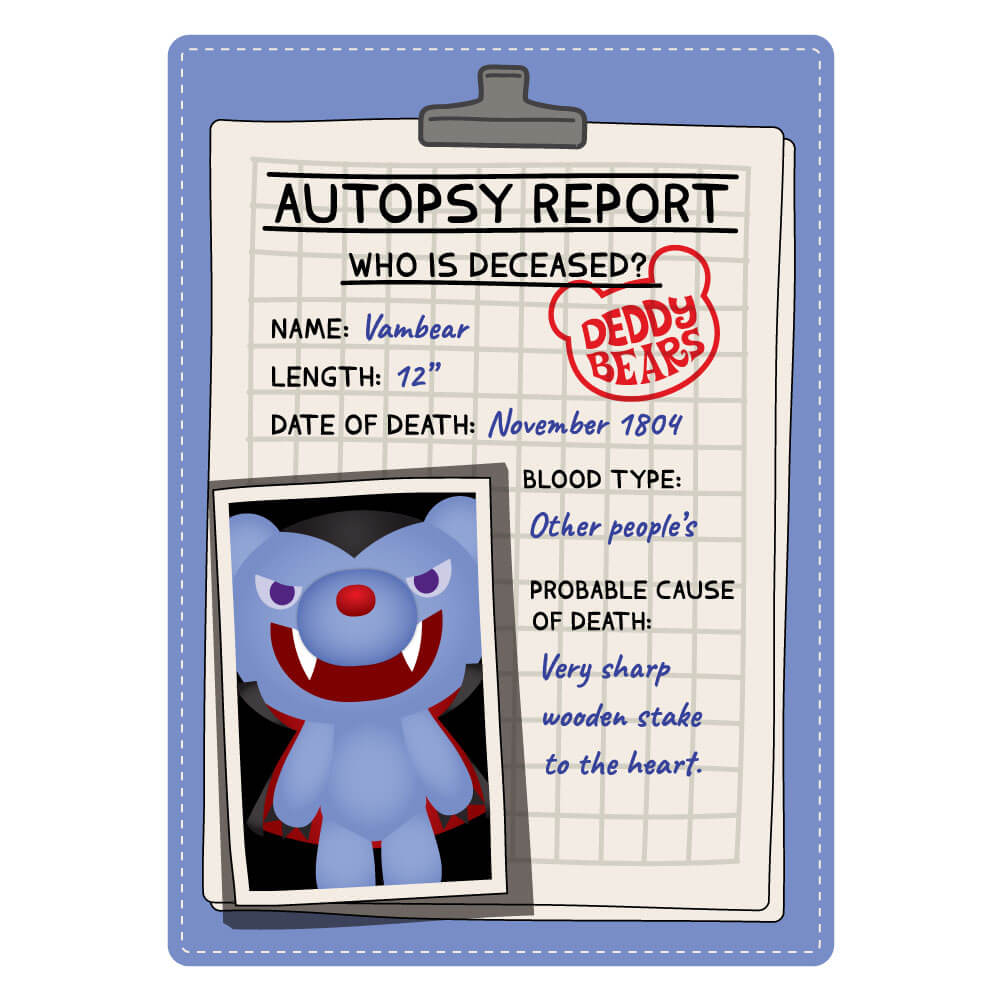 Deddy Bears Series 1 - Vambear | Plush in Bag | Soft Toy | Kawaii