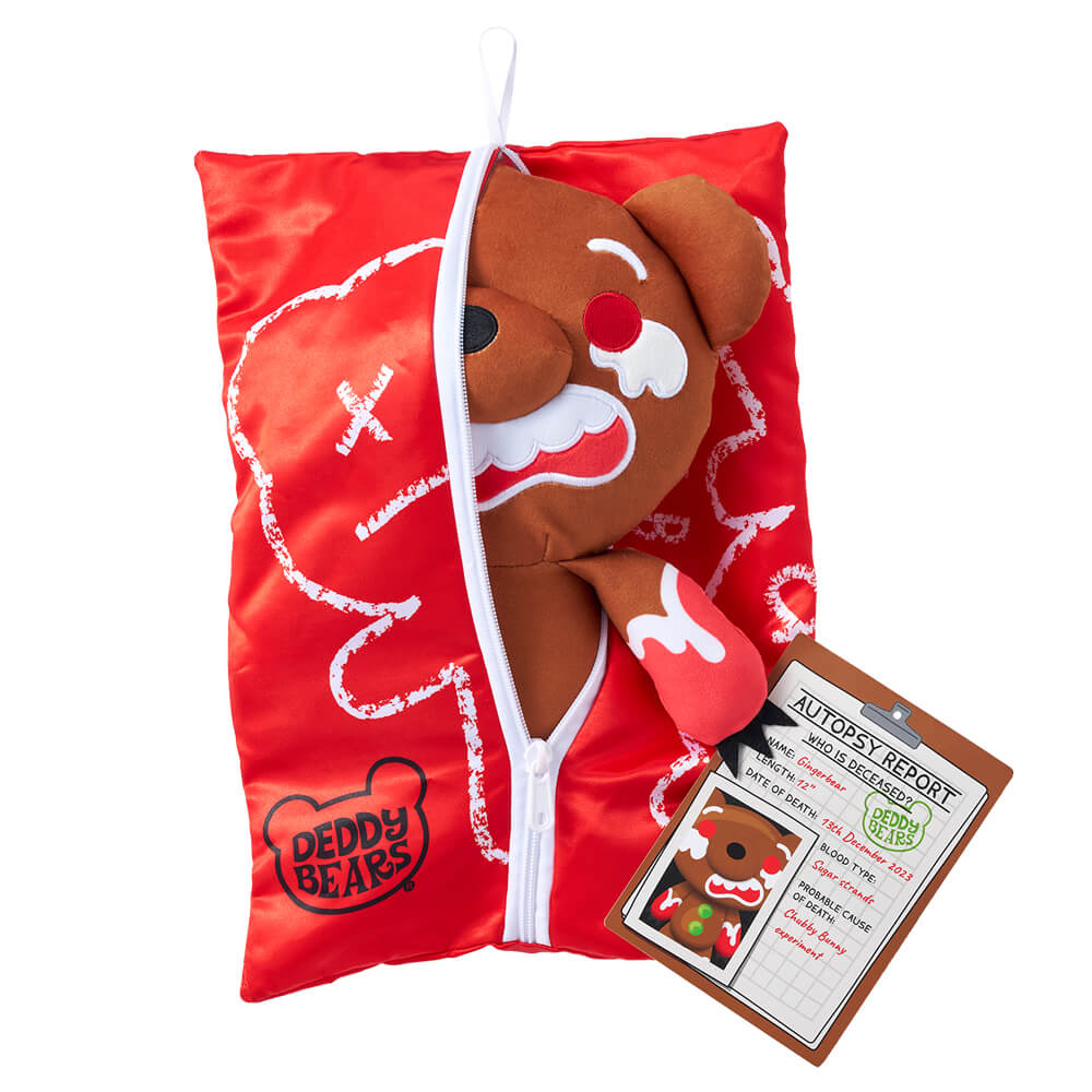 Deddy Bears Christmas - Gingerbear | Plush in Bag | Soft Toy | Kawaii