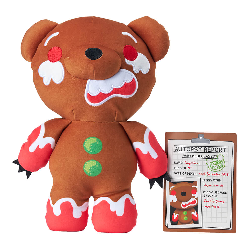 Deddy Bears Christmas - Gingerbear | Plush in Bag | Soft Toy | Kawaii