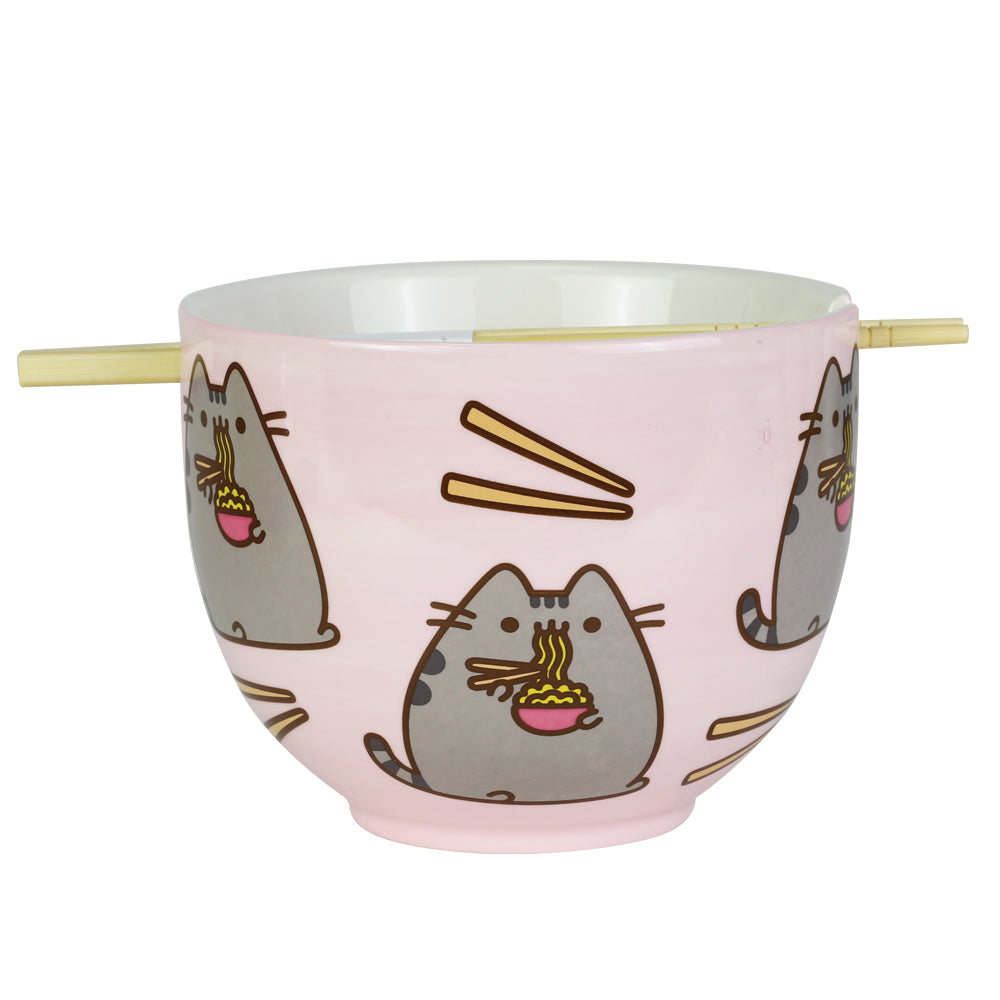 Pusheen Ramen Bowl Pink | Tableware| Kawaii