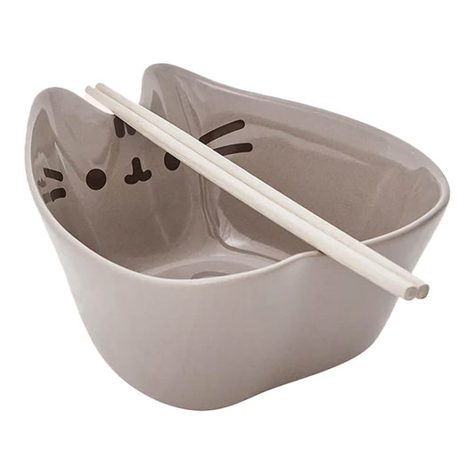 Pusheen Bowl with Chopsticks | Classic | Tableware | Kawaii