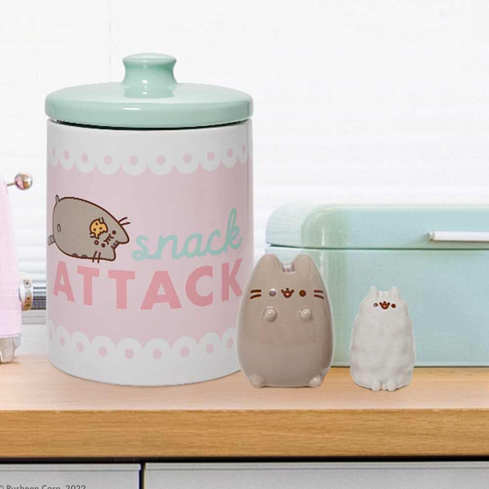 Pusheen & Stormy Salt & Pepper Shaker Set | Tableware | Kawaii