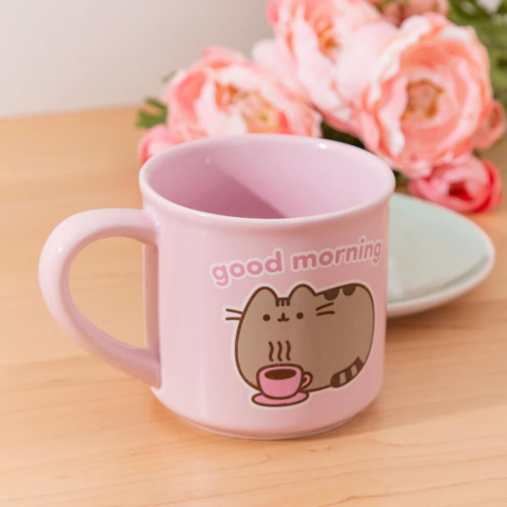 Pusheen Good Morning Extra Large Mug | Tableware | Kawaii