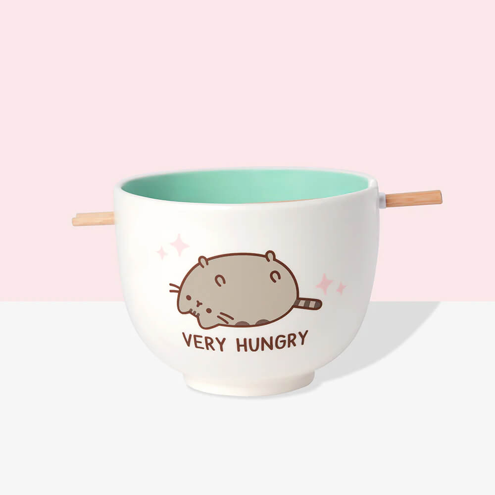Pusheen Very Hungry Ramen Bowl | Tableware | Kawaii