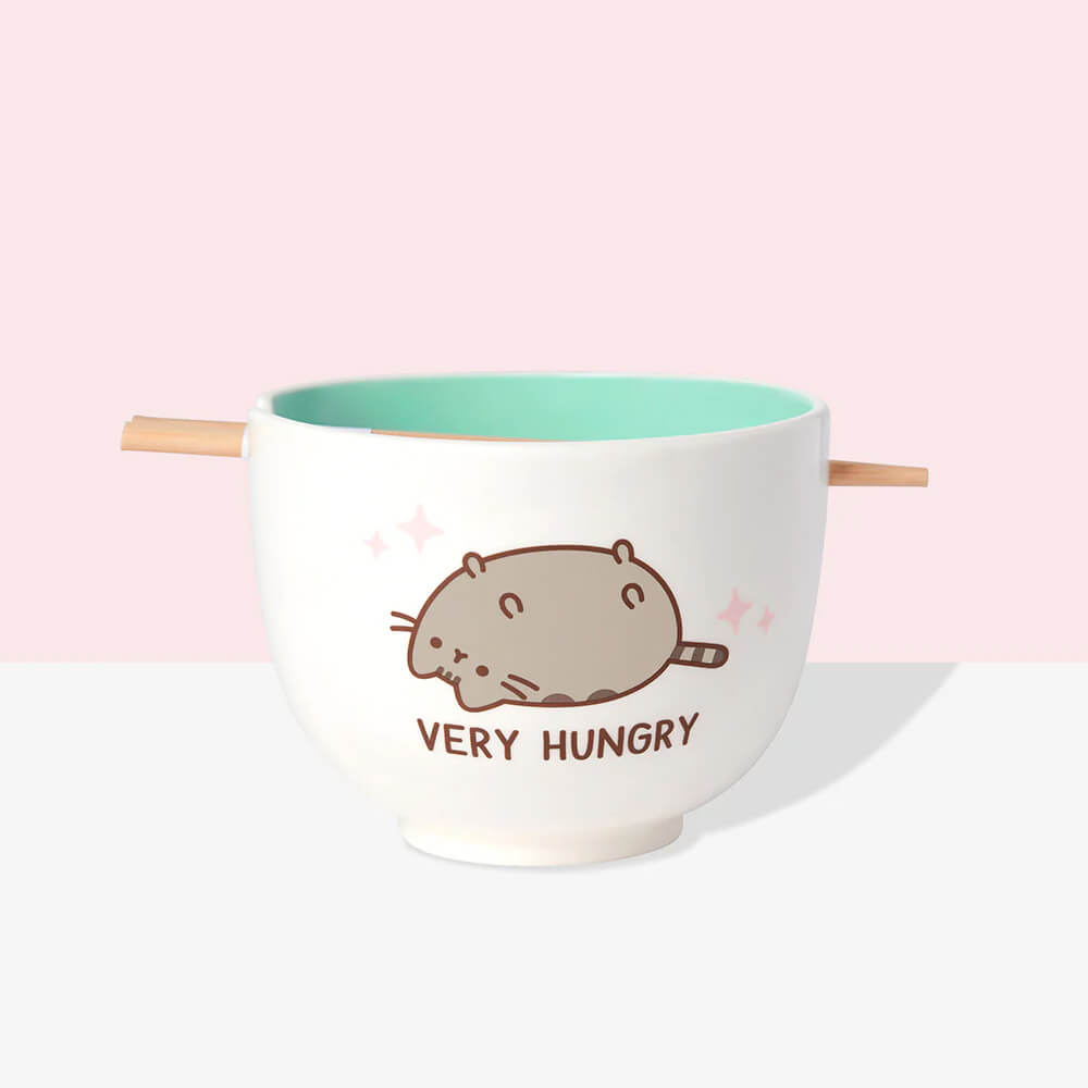 Pusheen Very Hungry Ramen Bowl | Tableware | Kawaii