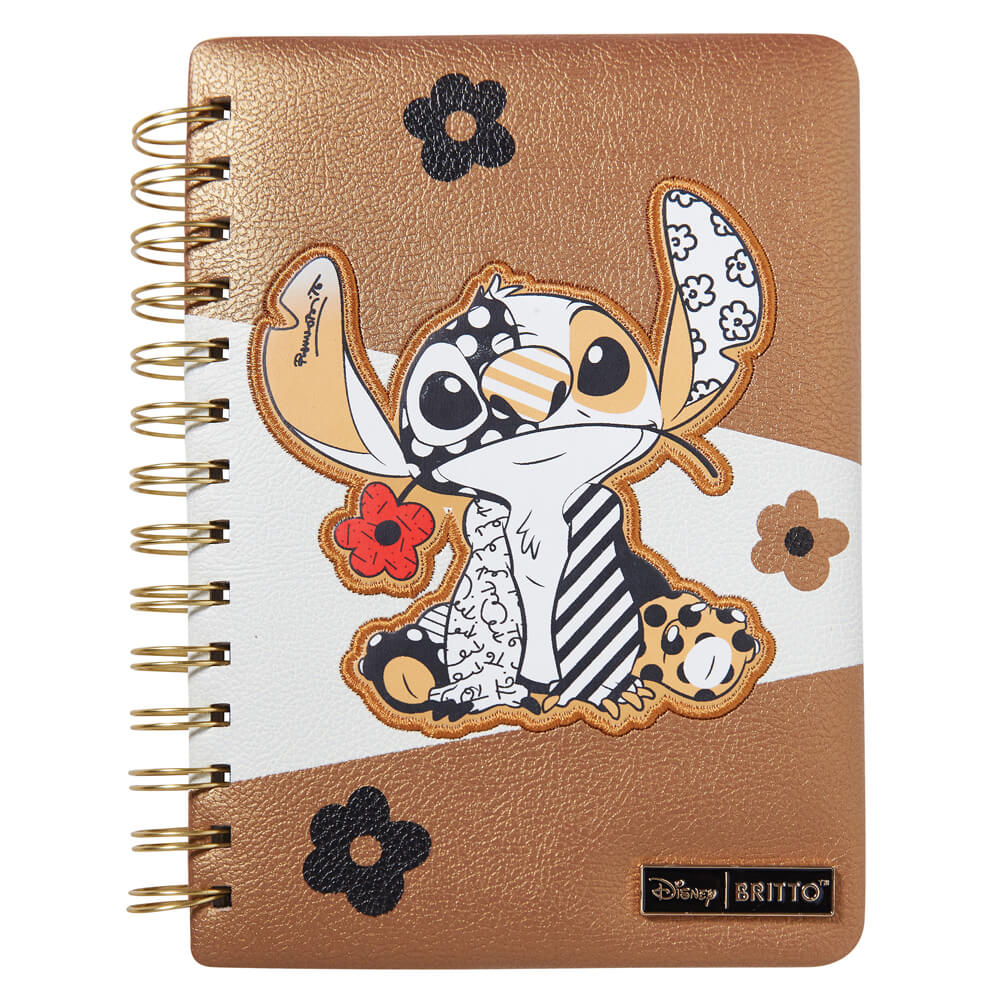 Disney Britto Stitch - Midas | Faux Leather Notebook | Kawaii
