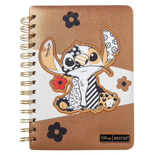 Disney Britto Stitch - Midas | Faux Leather Notebook | Kawaii