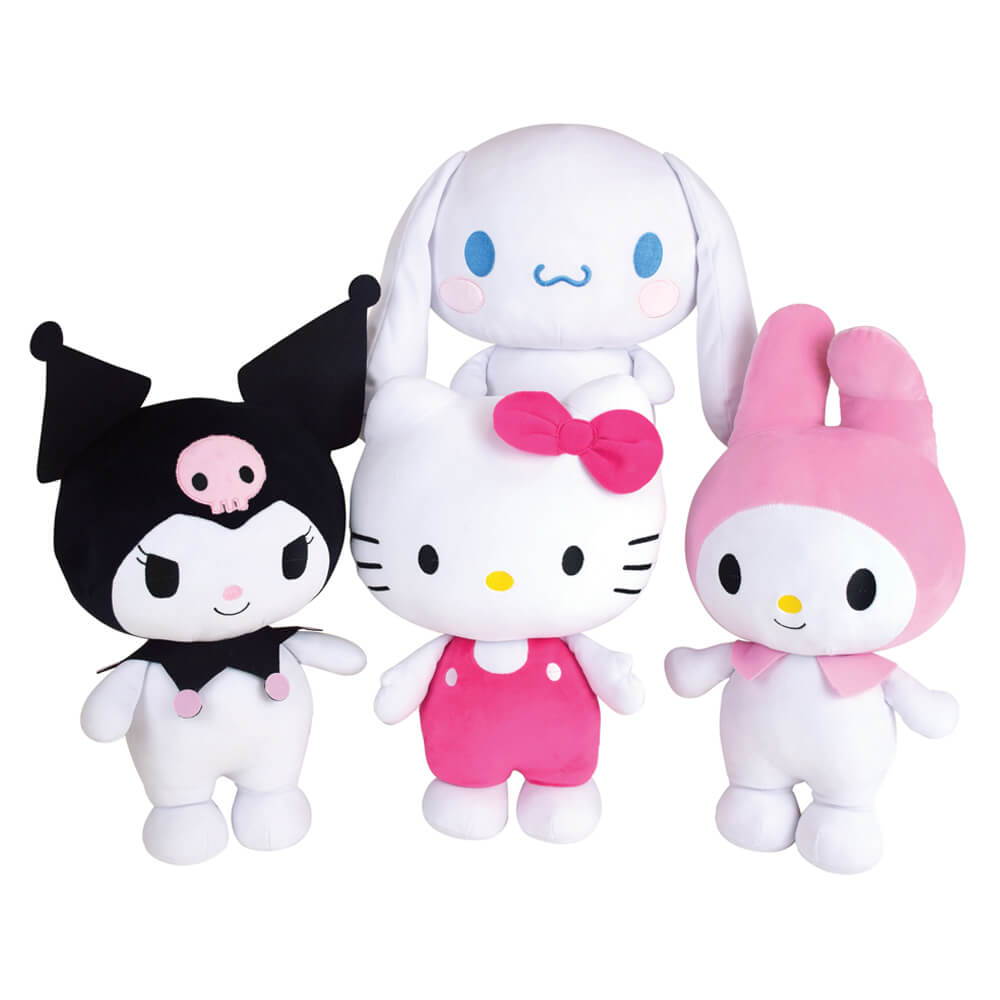 Hello Kitty & Friends - Kuromi Squishy Plush | 40cm | Soft Toy | Kawaii