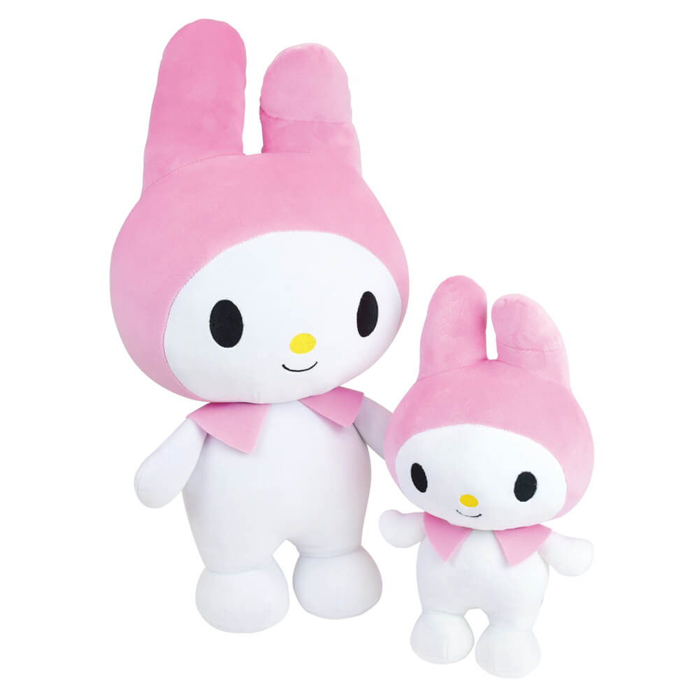 Hello Kitty & Friends - My Melody Squishy Plush | 26cm | Soft Toy | Kawaii