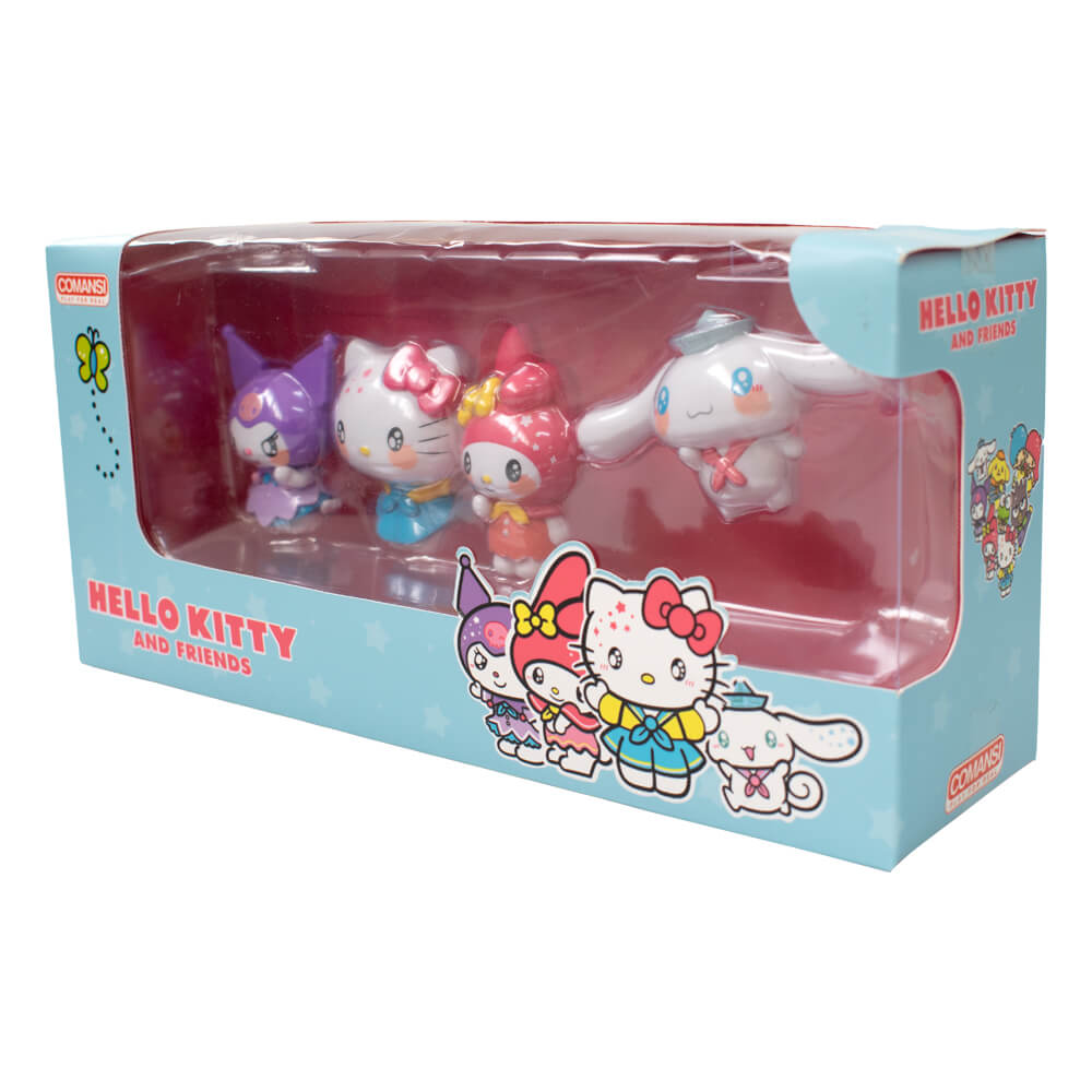 Hello Kitty & Friends - Gift Box Set 4 Figurines | Kawaii