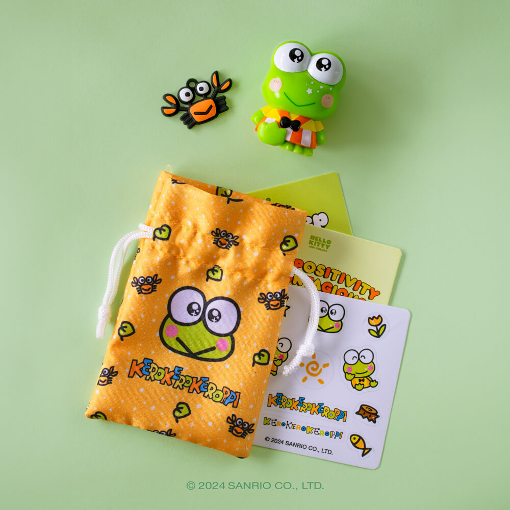 Hello Kitty & Friends - Friendship Box Keroppi | Figurine | Collectible | Kawaii