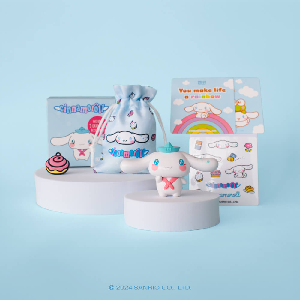 Hello Kitty & Friends - Friendship Box Cinnamoroll | Figurine | Collectible | Kawaii