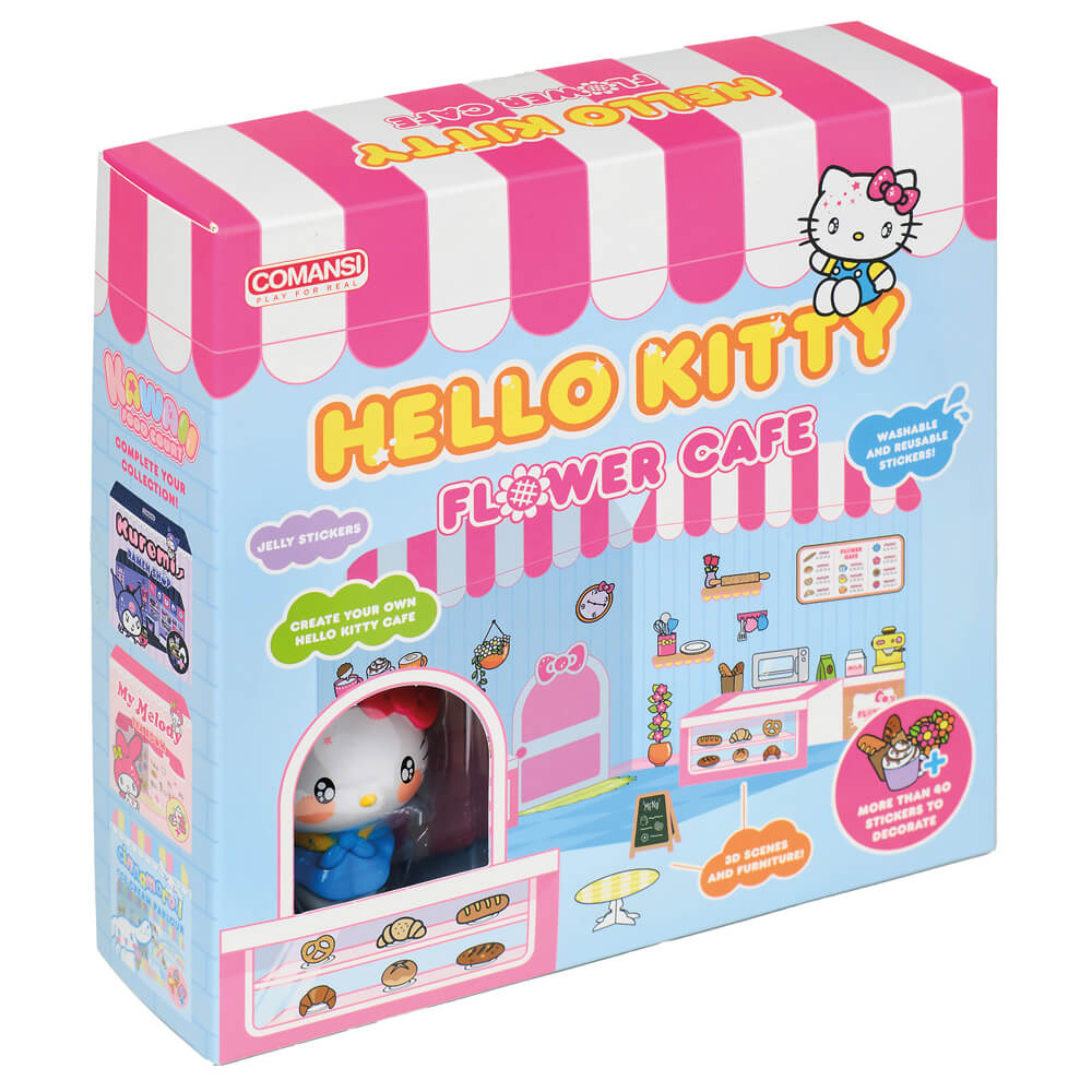 Hello Kitty & Friends - Hello Kitty Flower Café | Sticker House | Kawaii