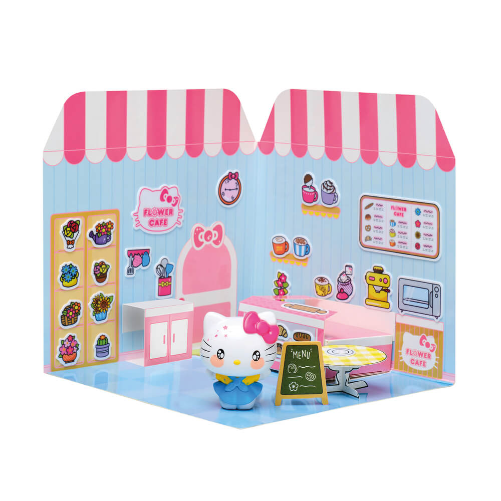 Hello Kitty & Friends - Hello Kitty Flower Café | Sticker House | Kawaii