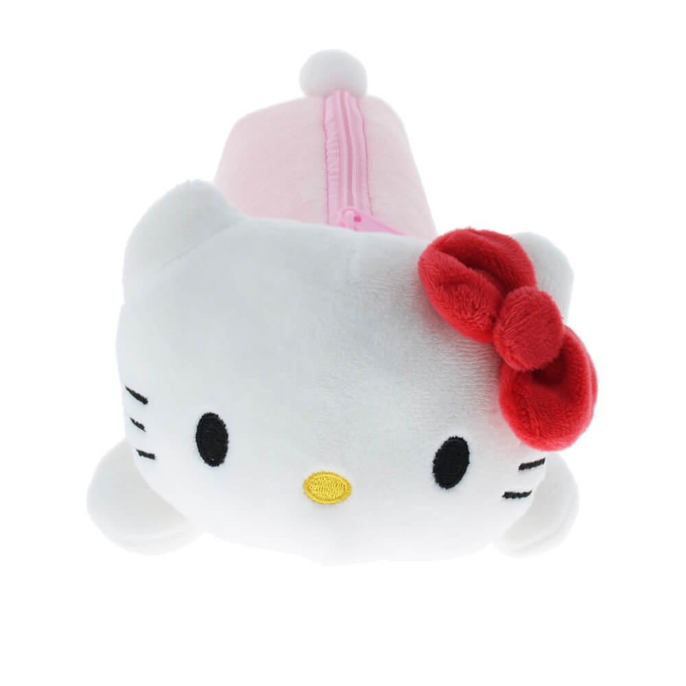 Hello Kitty & Friends - Hello Kitty Plush Pencil Case | Pretty In Pink | Kawaii