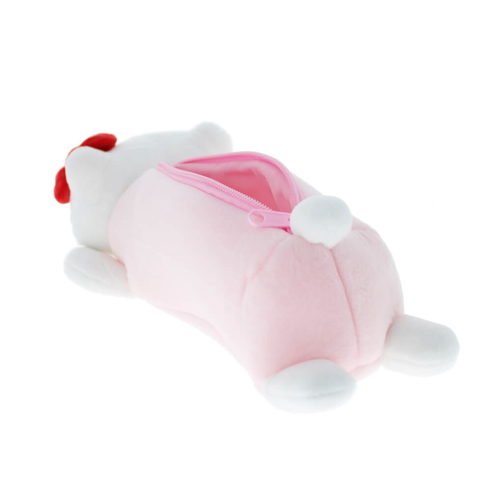 Hello Kitty & Friends - Hello Kitty Plush Pencil Case | Pretty In Pink | Kawaii