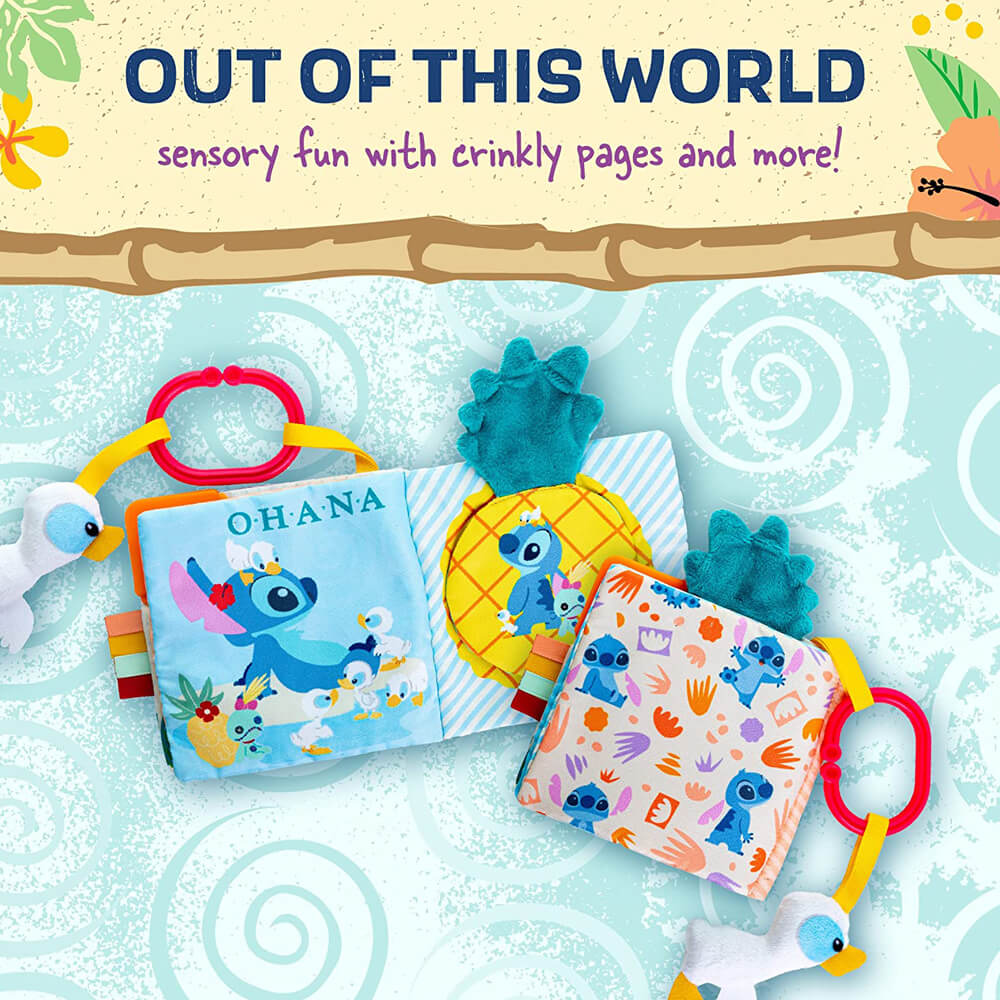 Disney Stitch - Activity Soft Book | Soft Toy | Kawaii