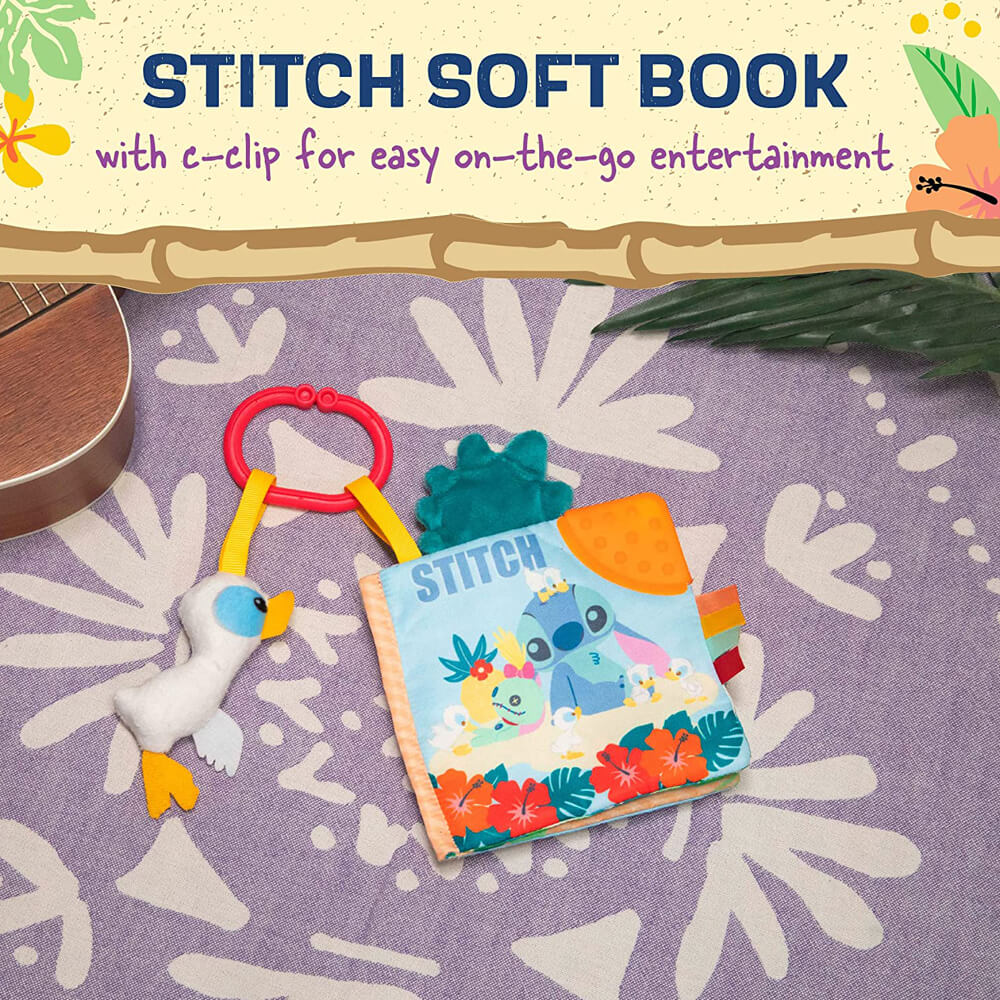 Disney Stitch - Activity Soft Book | Soft Toy | Kawaii