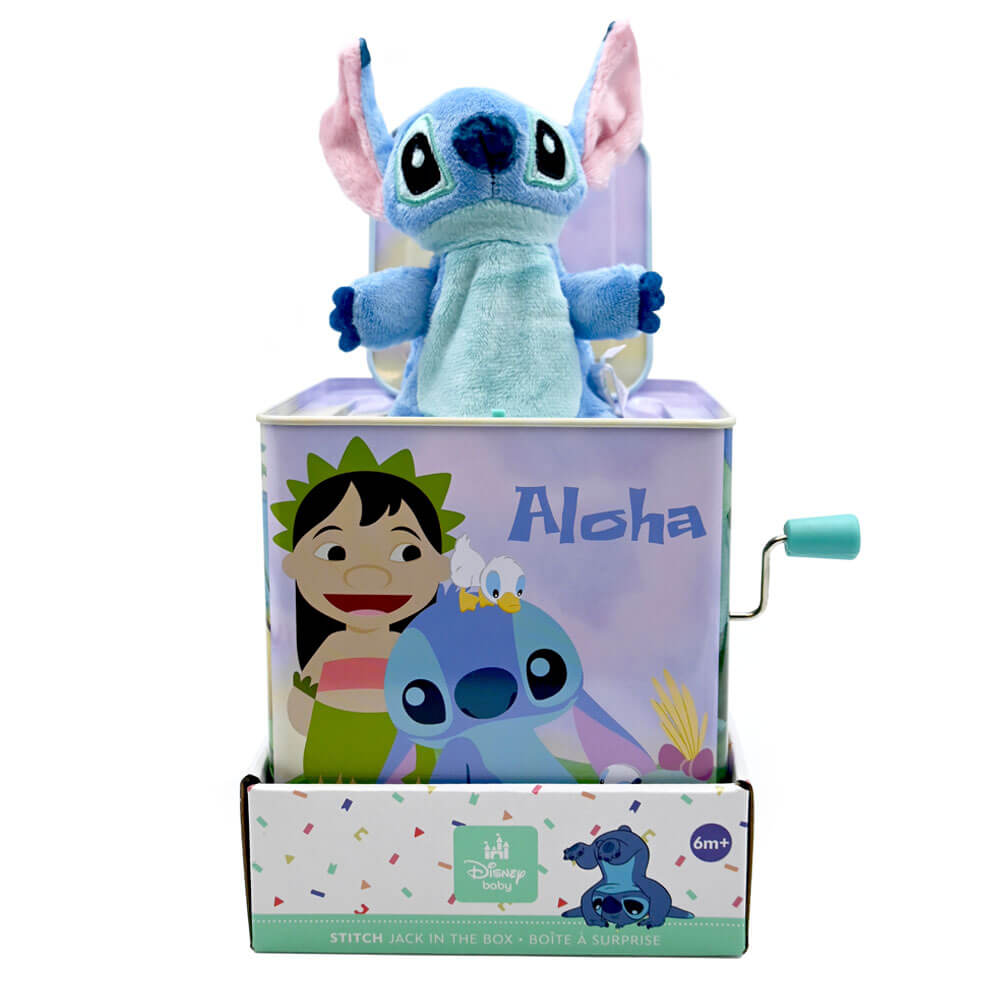 Disney Stitch - Jack-in-the-Box | Activity Toy | Kawaii